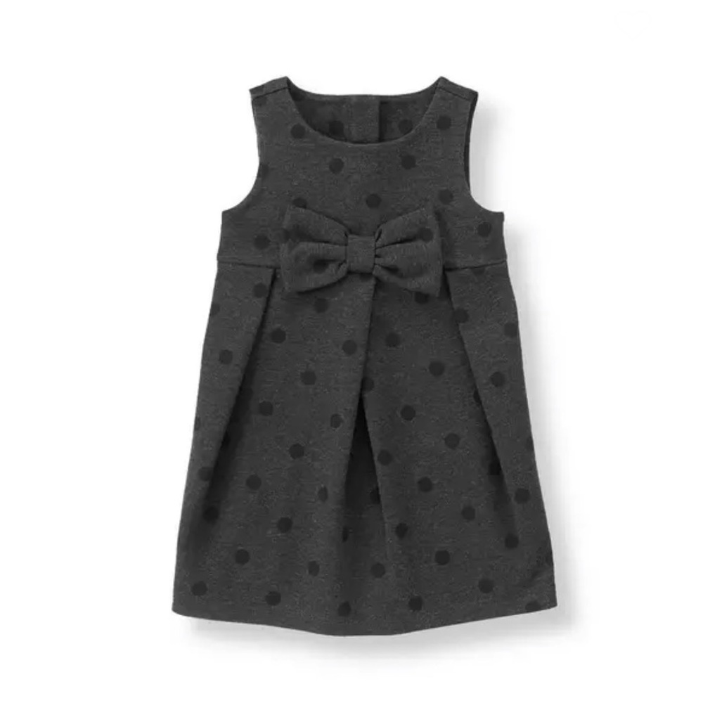 Janie and Jack Dot Ponte Dress Sz 12